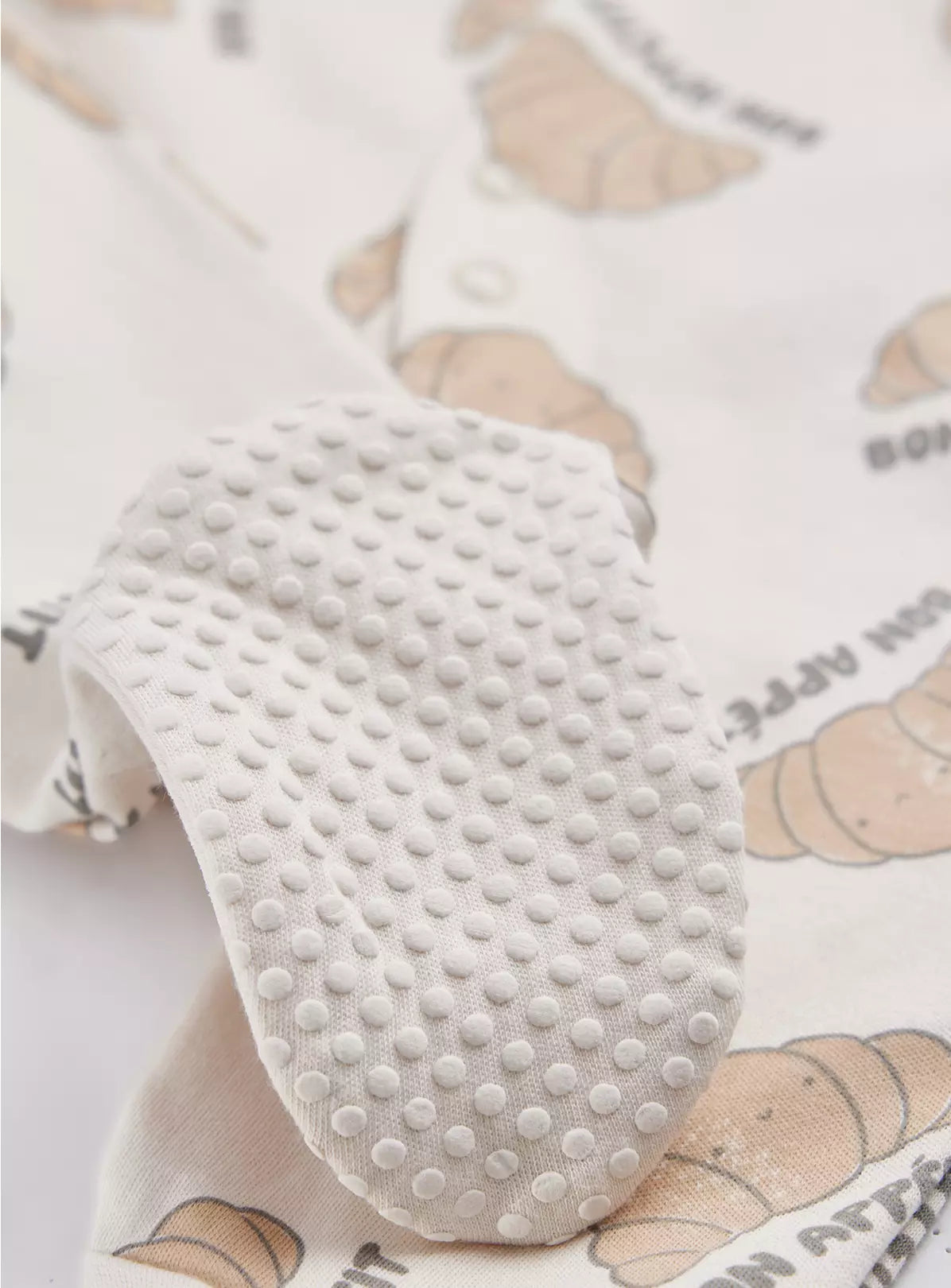 Set me 3 Tutina - Print "Croissant" dhe Vija