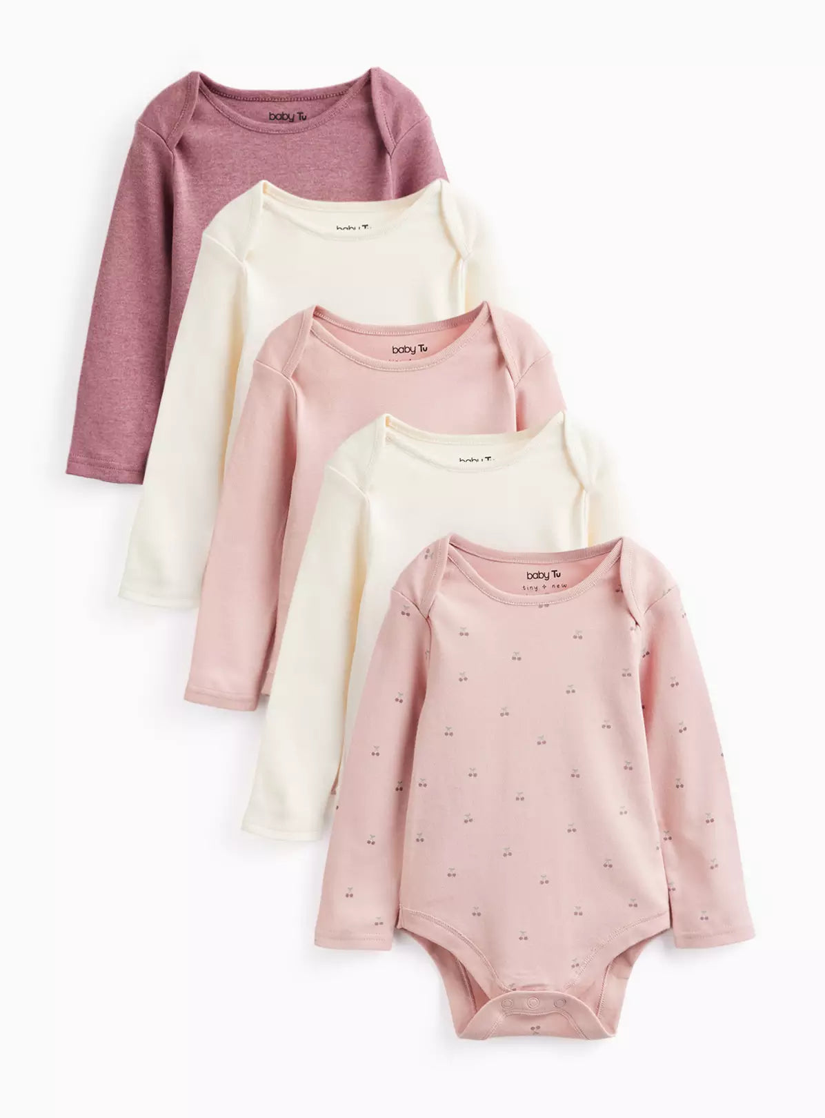 Set me 5 Body - ne Nuanca Roze me Qershia