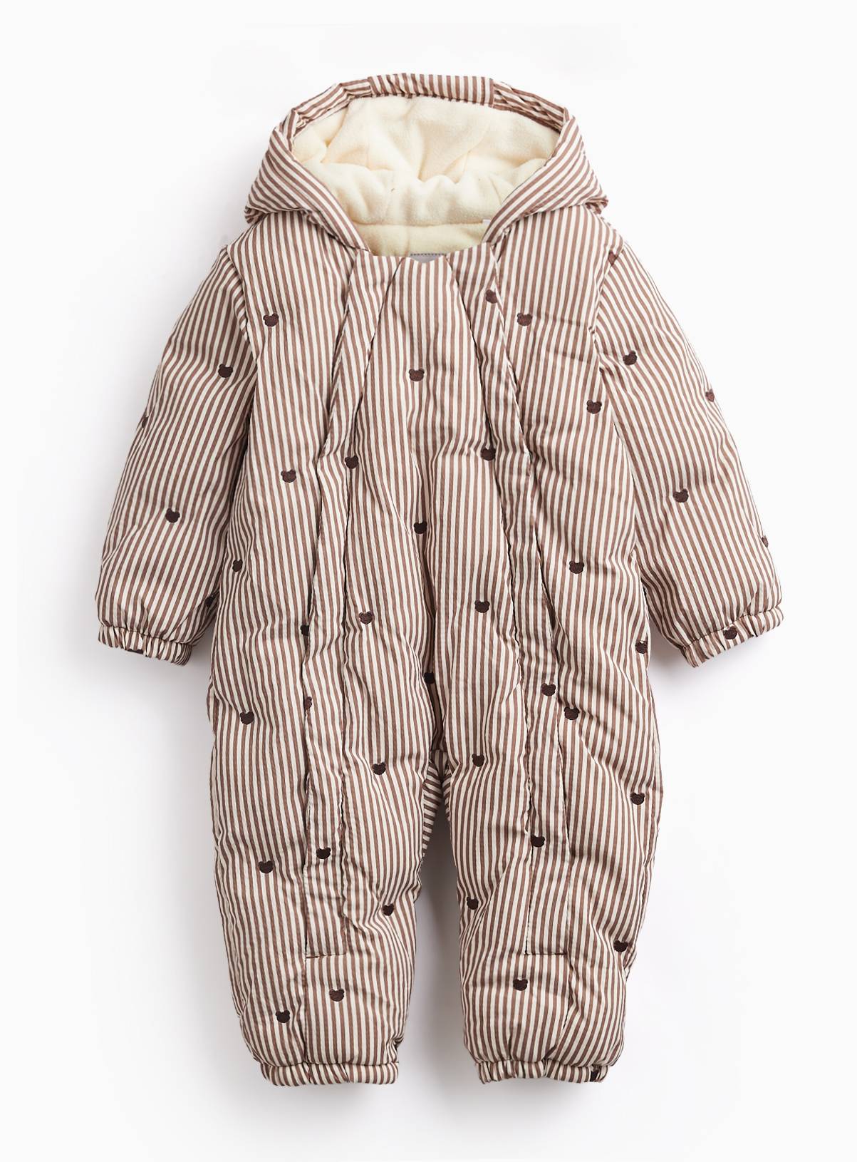 Snowsuit me Push Brenda me Vija dhe Arush – Ngjyre Kafe