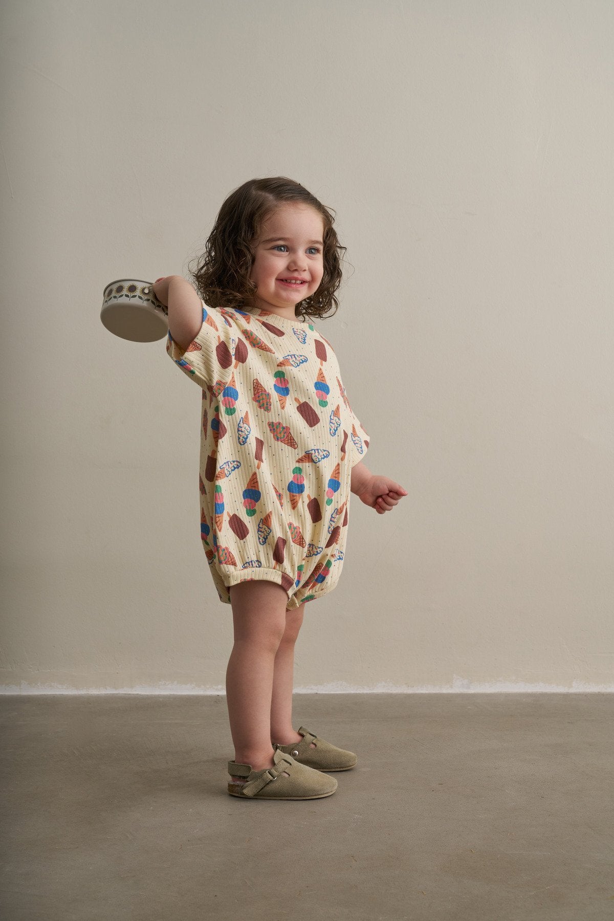 Rromper Krem Oversize "Icecream"