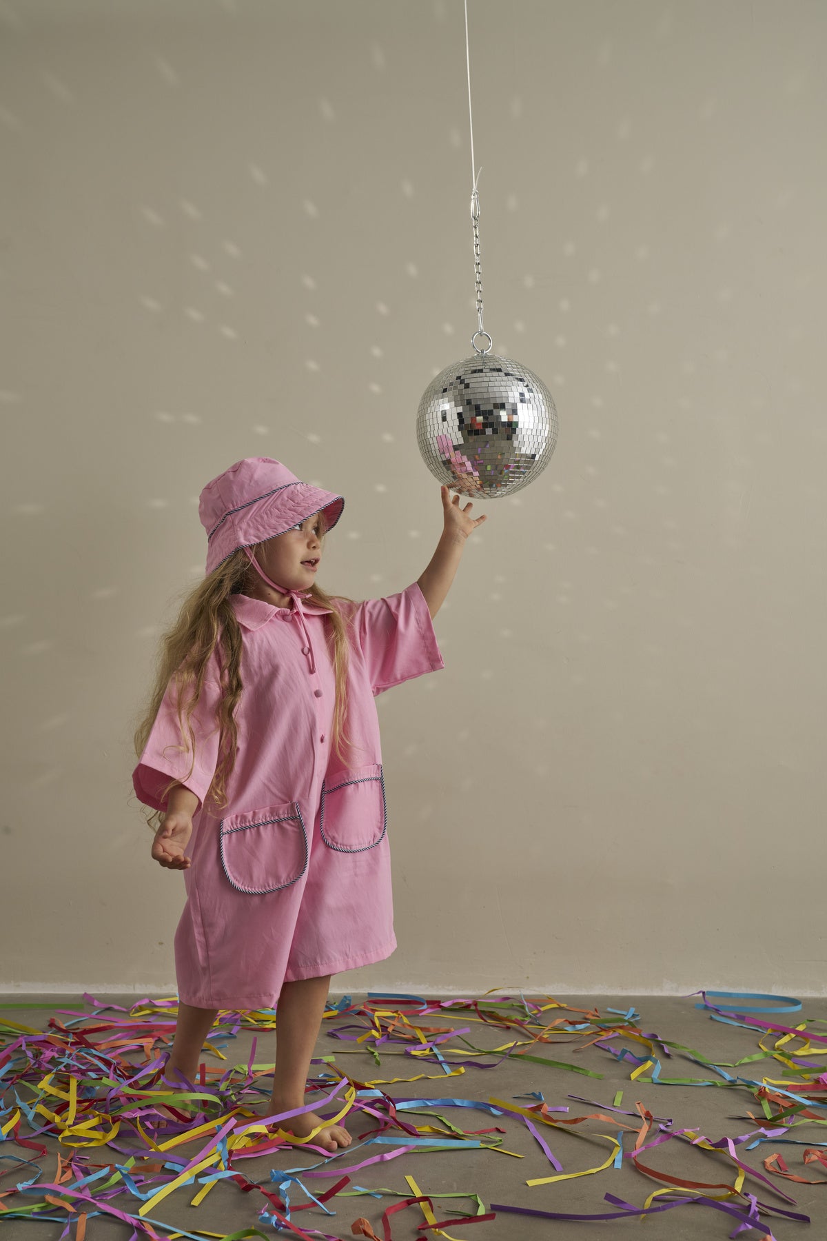 Palicete Oversize me Kapele - Candy Pink