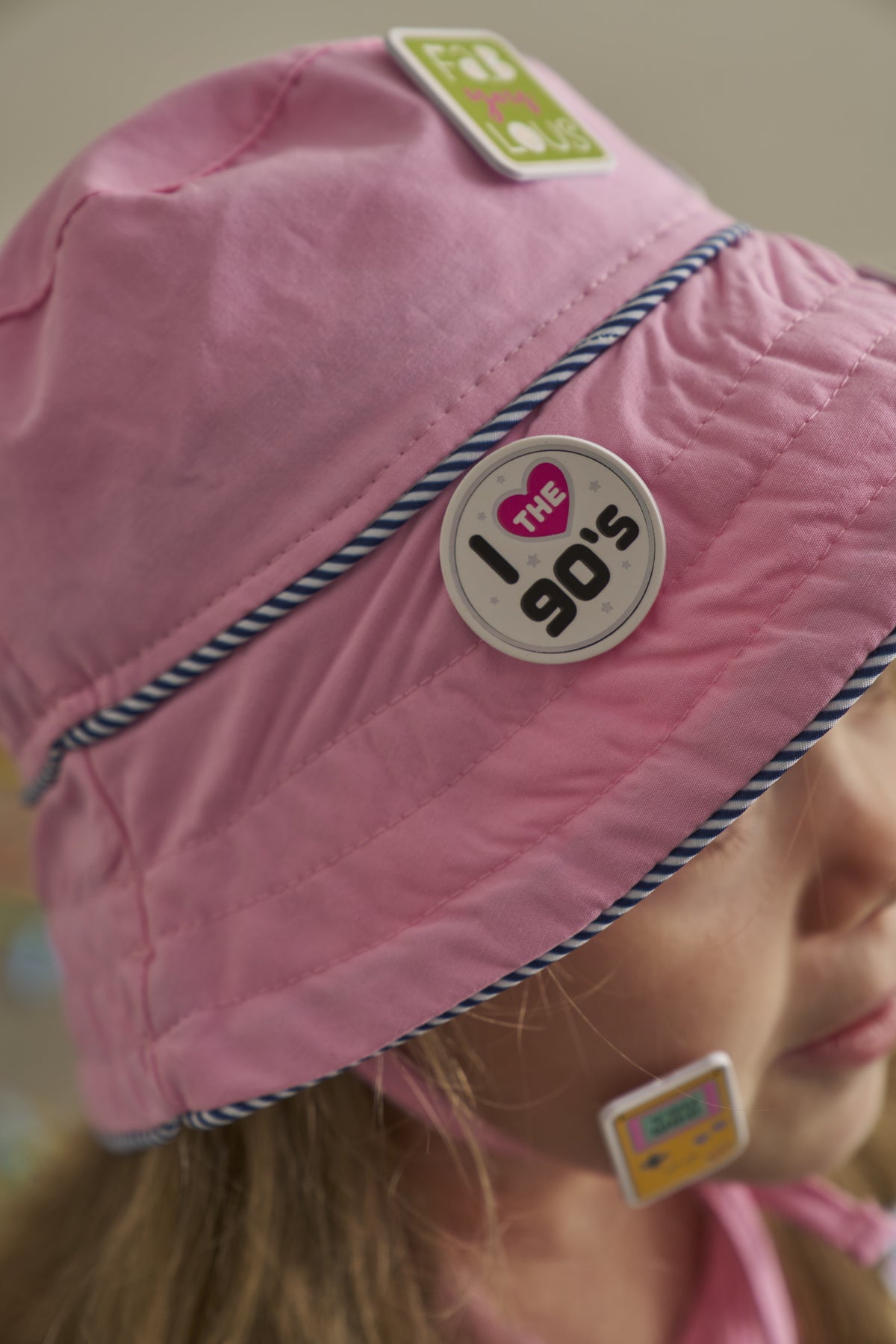 Palicete Oversize me Kapele - Candy Pink