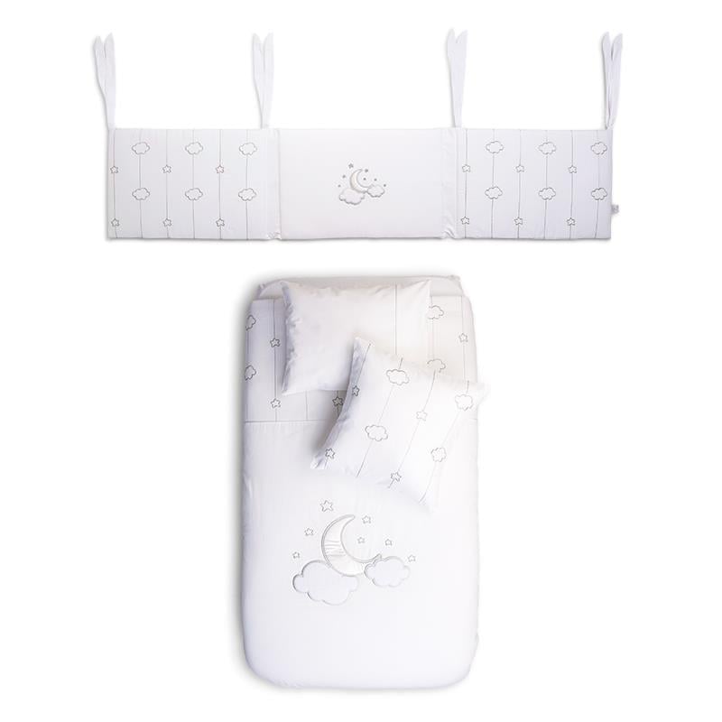 Set Premium Gjumi per Bebet 8-Pjese "Luna Chick" – Pambuk 100%