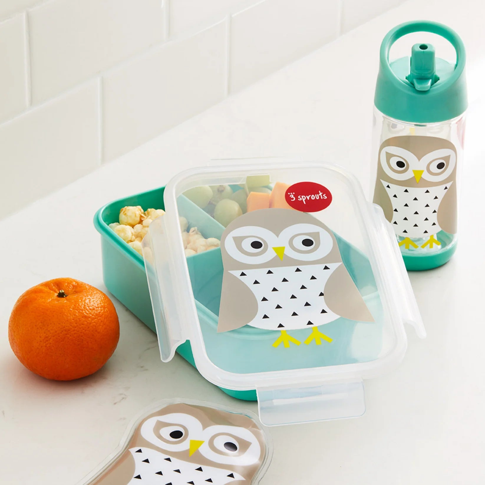 Shishe Uji per Femije prej Plastike Tritan "Owl" (350ml)